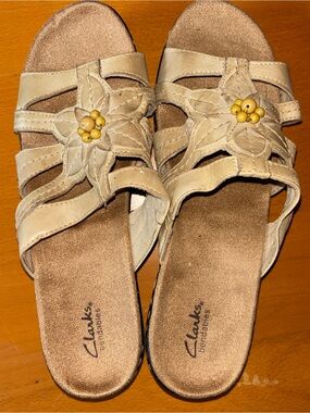 Clark’s leather sandals